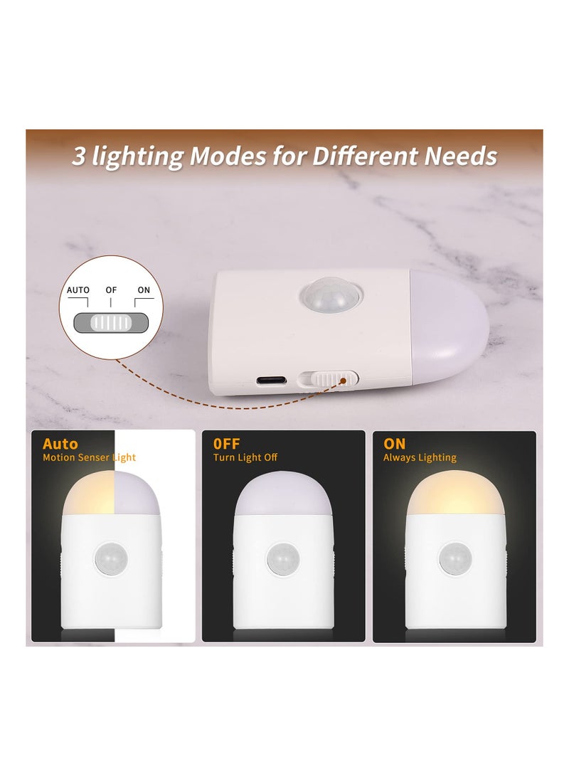 KASTWAVE Motion Sensor LED Night Lights, for Cabinet, Hallway, Stairs  - Image 4
