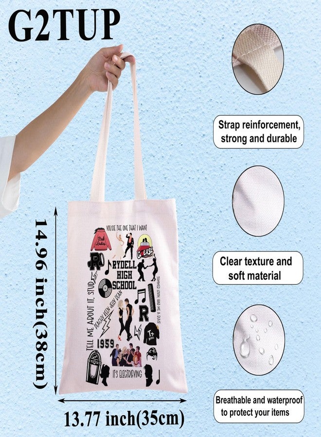 G2TUP Danny & Sandy Musical Tote Bag Danny Fans Gift You’re The One That I Want Theater Shoulder Bag Musical Theatre Merch (You’re The One That TG) - Image 2