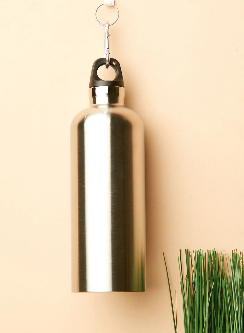 Seventy Five Silver Travel Water Bottle