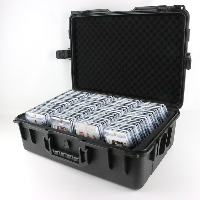 Graded Cards Storage Box 64 Slots Compatible With PSA BGS FGS SGC Trading Cards Safe Durable Dustproof And Portable For MTG PTCG Soccer Baseball And Basketball Cards - Image 1