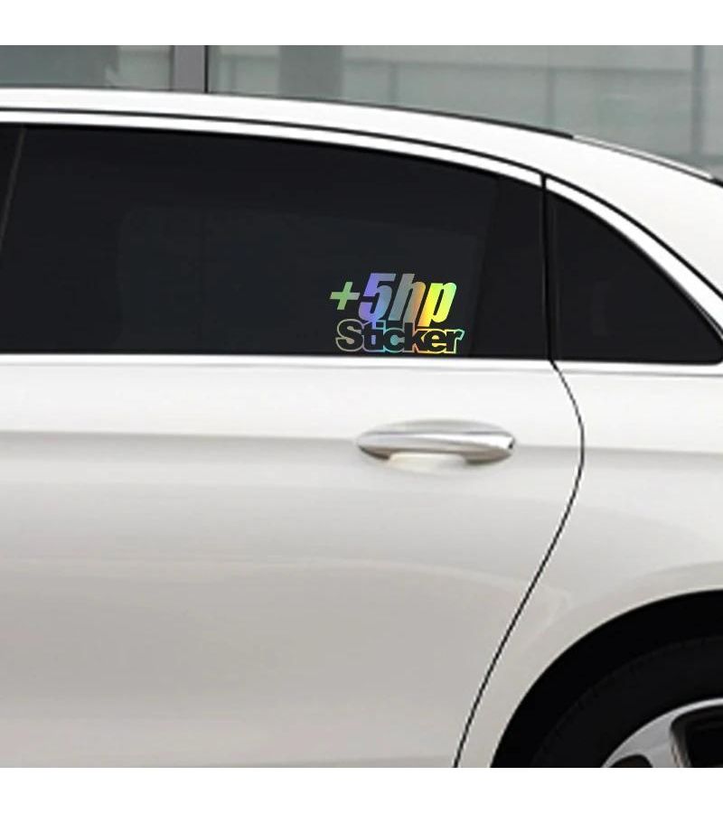 ملصق ديكال شاحنة JDM بينالي الشارقة من الفينيل أبيض سخيف انجراف مقاس 5.12 بوصة × 3.03 بوصة - Image 4