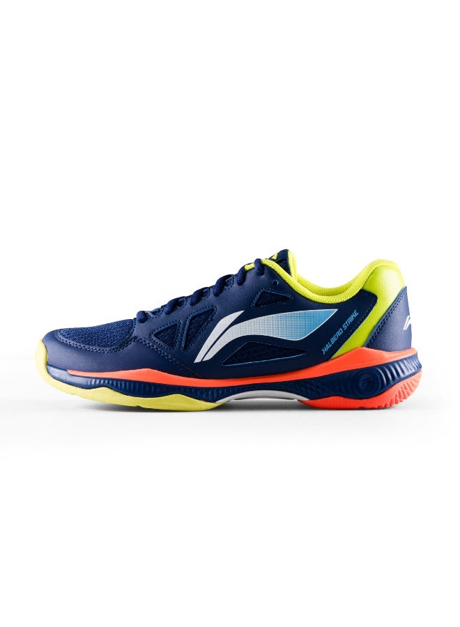 Li-Ning Halberd Strike Non Marking Badminton Shoes | All Indoor Sports | Lightweight, Breathable & Durable (Bluettint/Sulphur Spring ) EUR 36.3 - Image 1