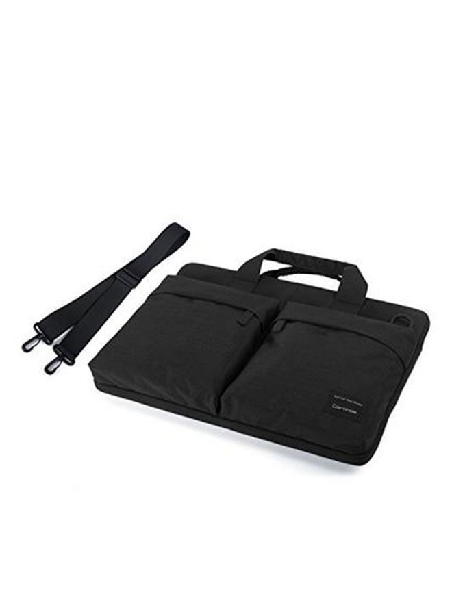 Cartinoe BG09B 13.3 to14 inch Laptop Messenger Bag Black - Image 3