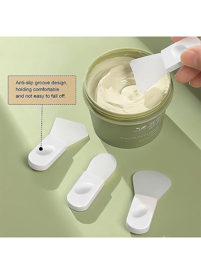 MXN 8 Pcs Mini Face Mask Applicator Brushes with Box - Soft Silicone Face Mask Brush Portable Makeup Spatula for Cosmetic Mask, Mud, Clay Mask, Eye Mask, Body Lotion - Image 5