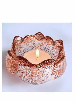 Excefore 2 Pcs Lotus Tealight Candles Holders Flower Epoxy Resin Casting Moulds Candlestick Epoxy Silicone Mould for Making Candle Holder Tea Light Holder Jewelry Box  - Image 5
