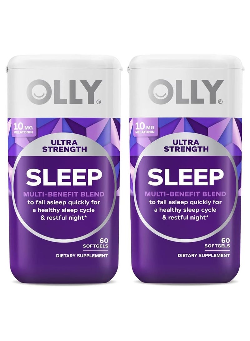 OLLY Ultra Strength Sleep Multi-Benefit Blend 60 Count (Pack of 2) - Image 1