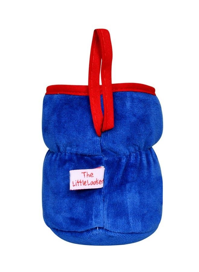 The Little Lookers - For Philips Avent;Wide Neck Feeders Soft Plush Stretchable Baby Feeding Bottle Cover With Easy To Hold Strap (Royal Blue Wide Neck 125Ml;4Oz) - Image 1