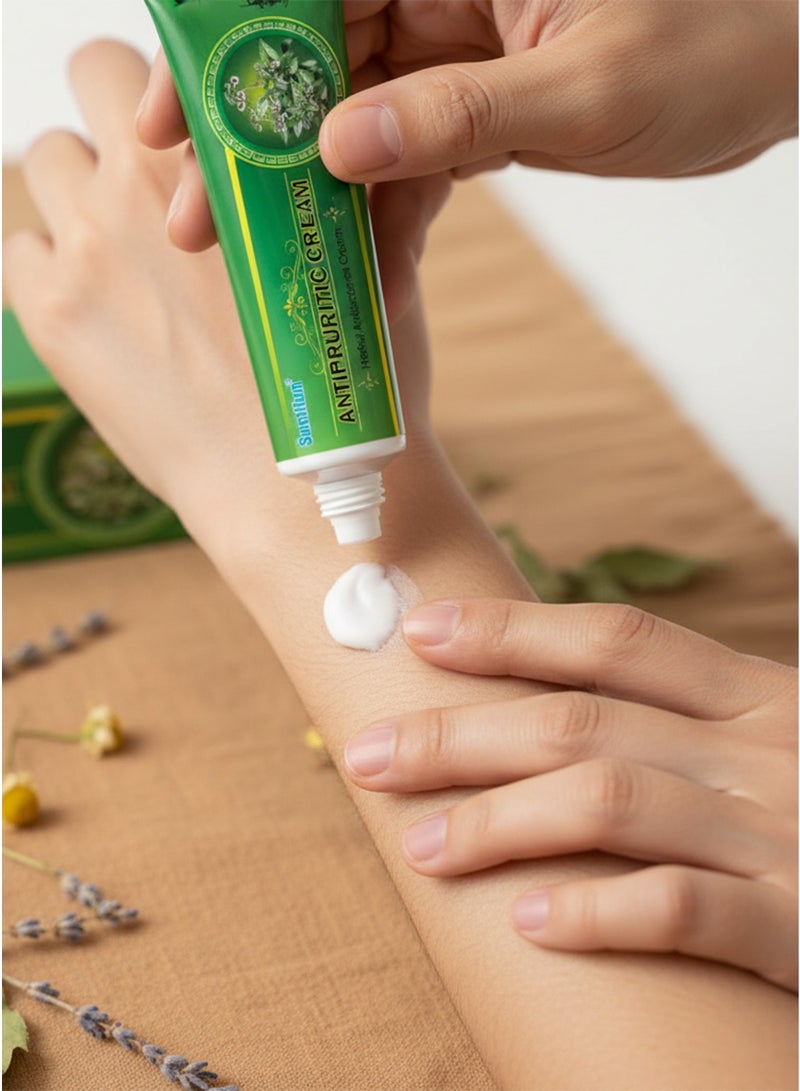 Sumifun Antipruritic Herbal Cream – Natural Antibacterial & Anti-Itch Relief (20g) - Image 3