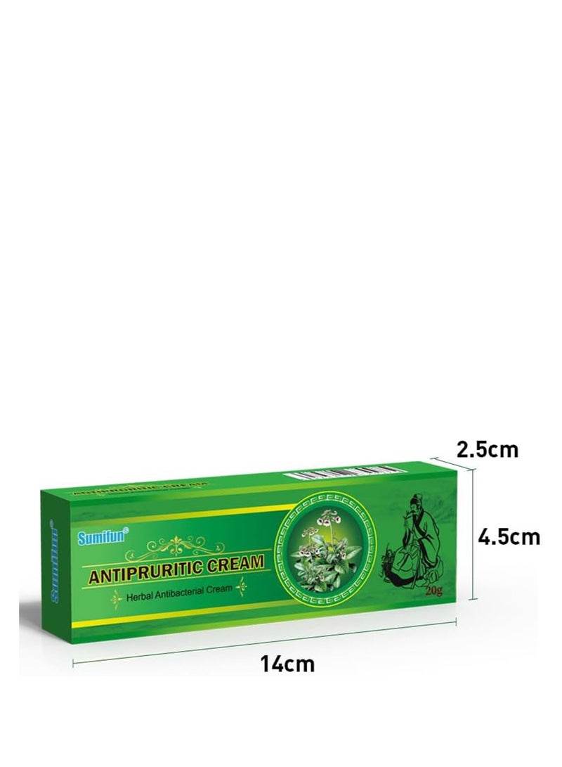 Sumifun Antipruritic Herbal Cream – Natural Antibacterial & Anti-Itch Relief (20g) - Image 4