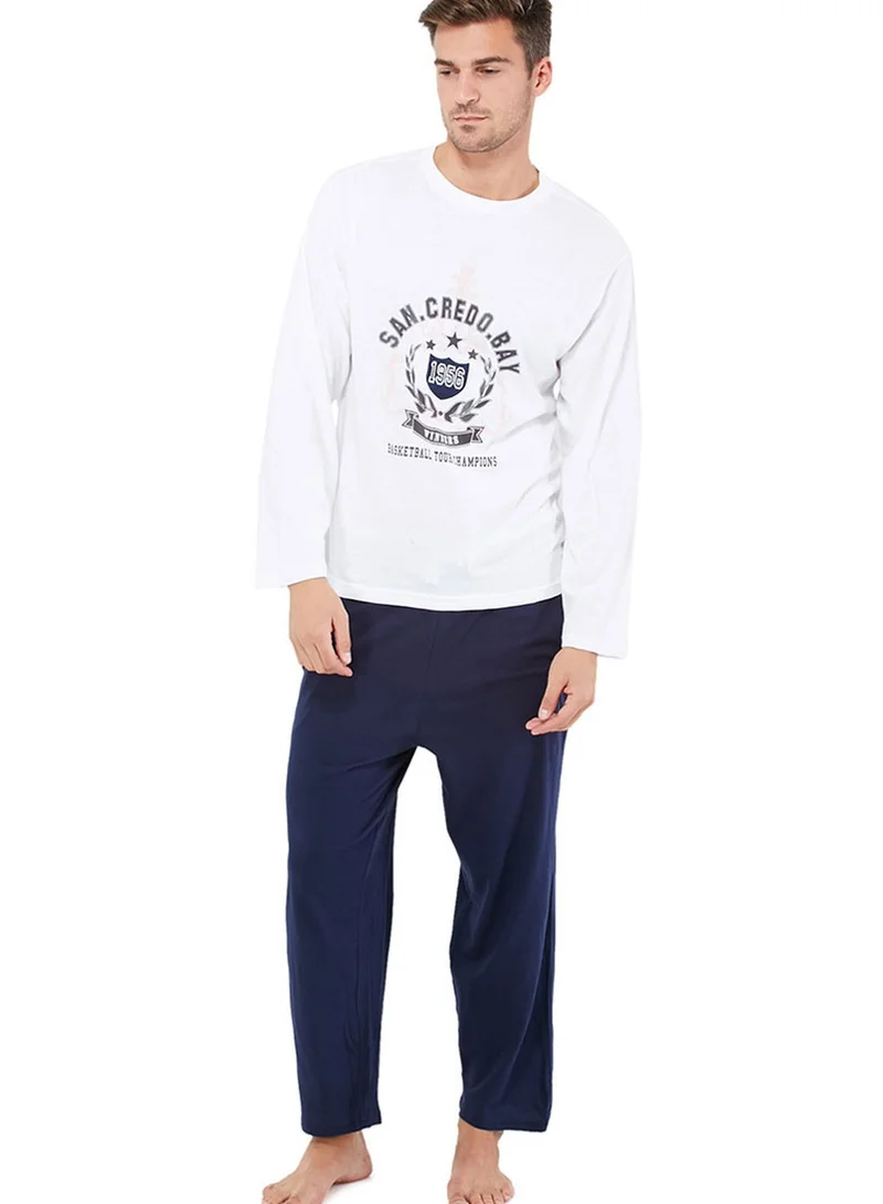 Cottny T-Shirt & Long Bottom PJ Set