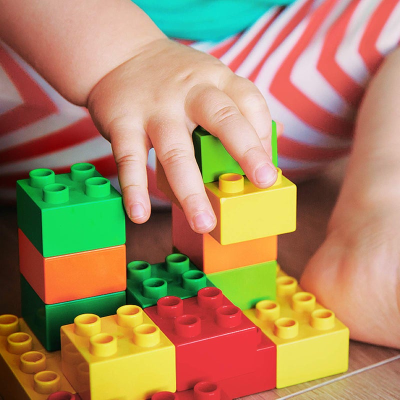 Cutedeer 138 Piece Building Blocks for Kids Toddlers, Classic Big Bricks Set Compatible with All Major Brands, STEM Large Building Toys with Gift Box for All Ages Boys Girls - Image 5