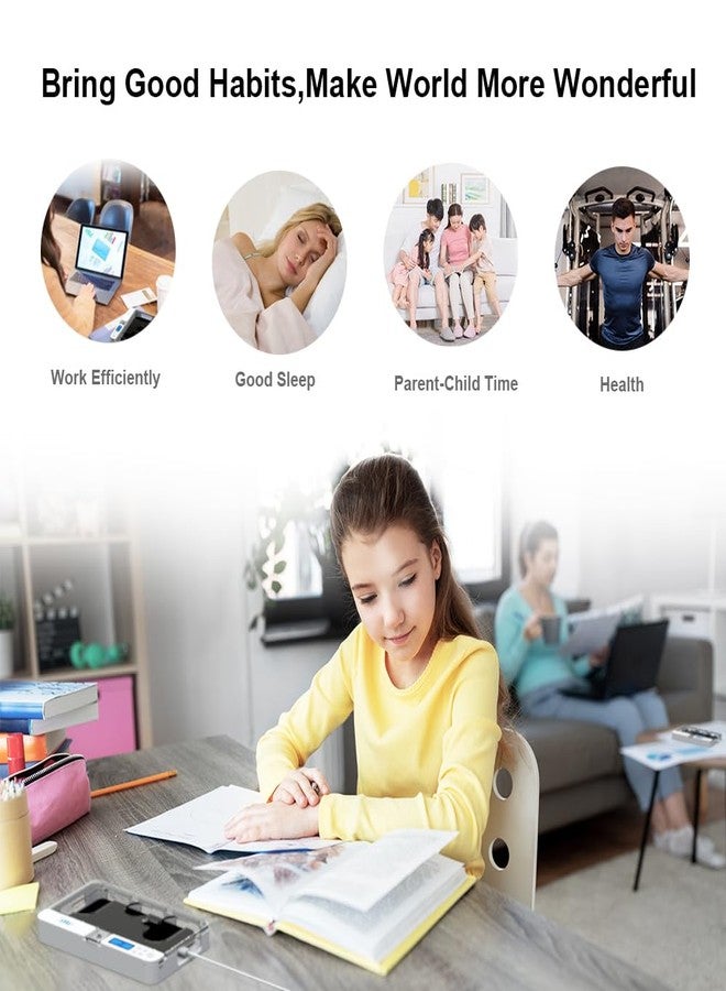 ySky Portable Phone Lock Box with Timer for iPhone and Android Phones, Self-Control Timed Phone Jail Locker to Help Kids,Students, Adults Focus Back, Unplug from Phones Boost Your Mental Wellness - Image 3