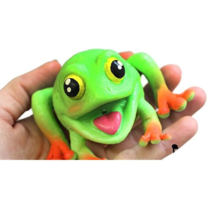 Keycraft Squeezy Frogs with Spawn - Image 1