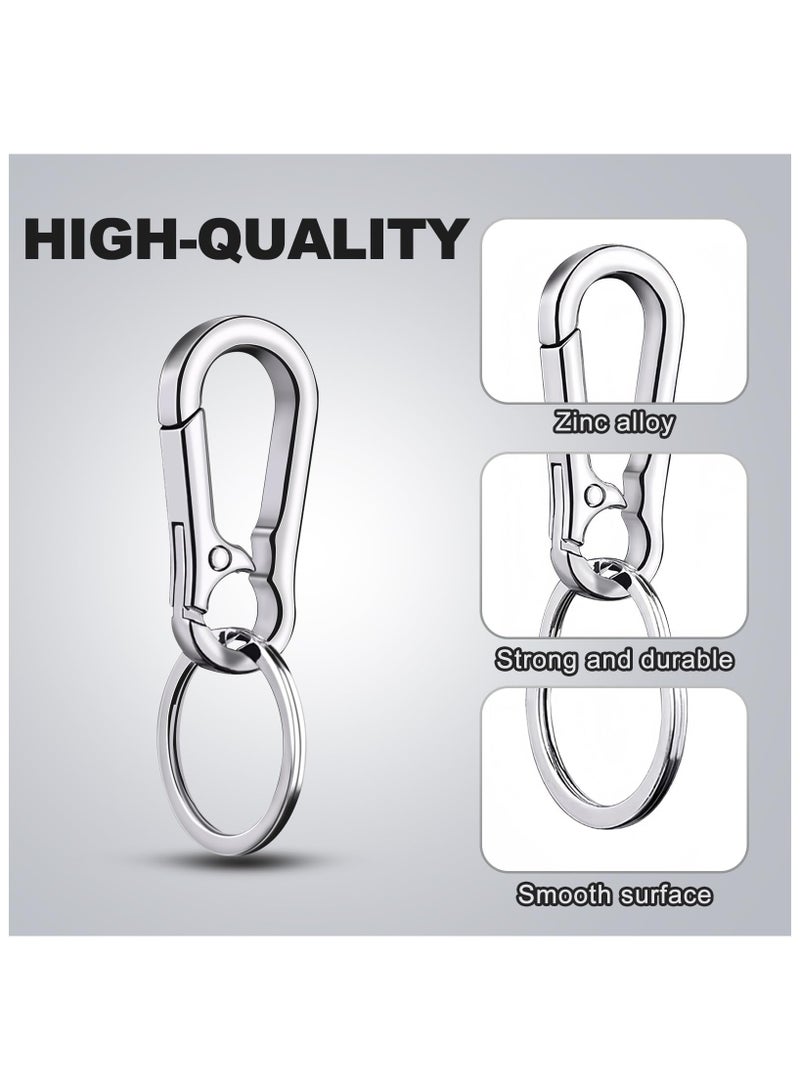 Metal Keychain Hiking Buckle Clip Key Ring Key Ring Chain Clip Hook Holder - Image 4