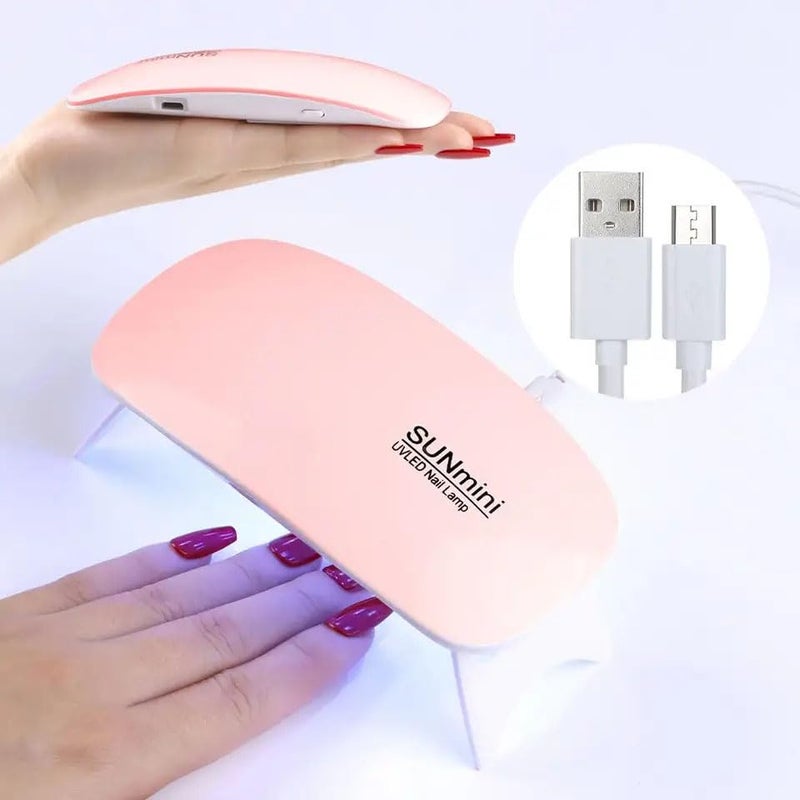 SNOOGG 6W UV Light for use as Nail Polish Drayer UV Resin Art and excellent for making jewellery project - Image 1