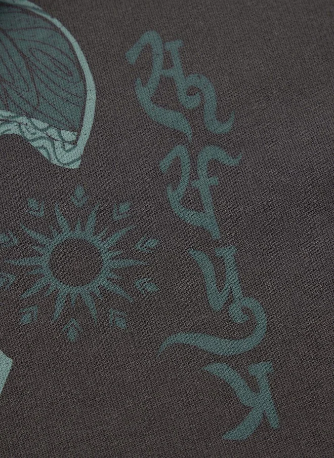 The Souled Store  The Souled Store Men's Oversized Mythology Grey T-Shirt  | Best Price UAE