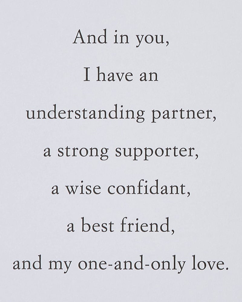 American Greetings Romantic Anniversary Card (Greatest Gift) - Image 3