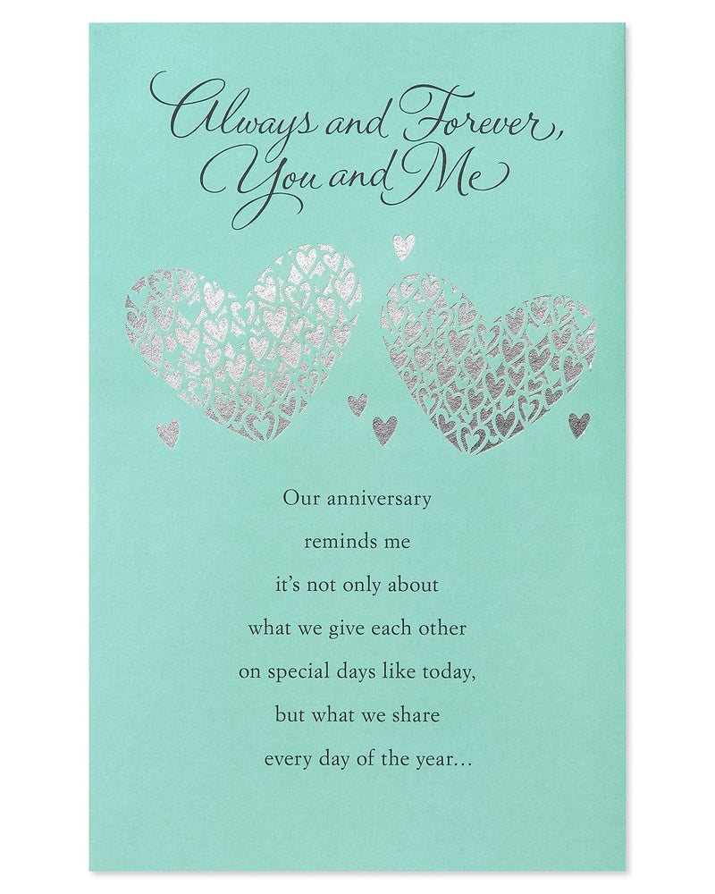 American Greetings Romantic Anniversary Card (Greatest Gift) - Image 5