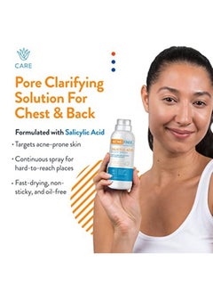 AcneFree Salicylic Acid Body Spray Pore Clarifying Solution For Chest And Back 5 Ounce  - Image 5