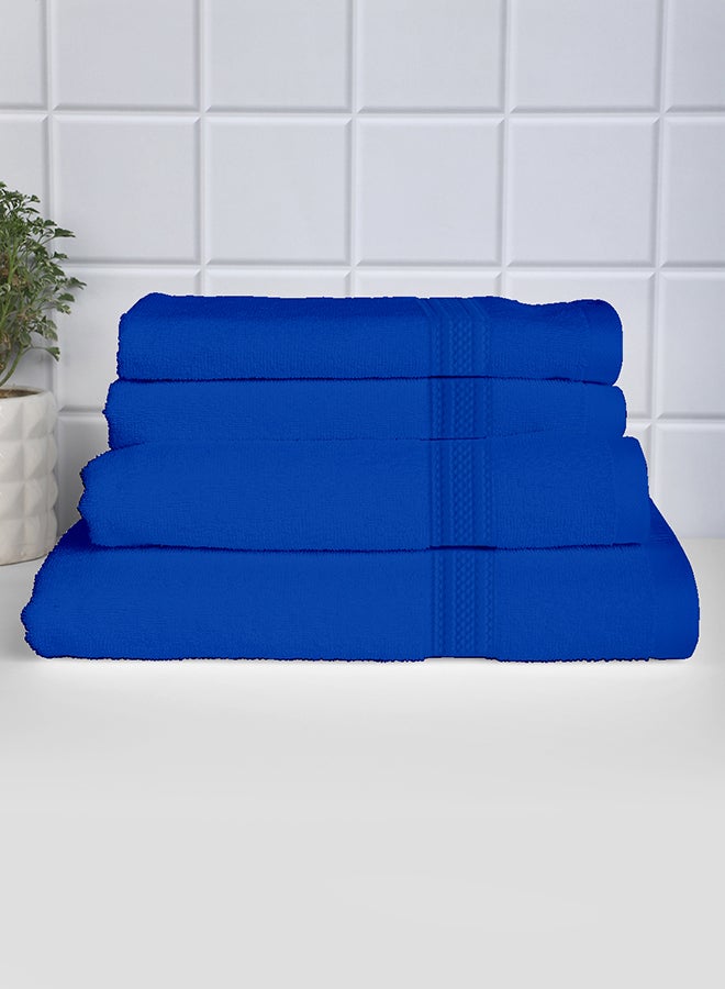Raymond Raymond Home Towel Gift Sets 450 GSM 2 Bath & 2 Hand Towels Super Soft  Pure Cotton (75 x 150 cm(1)+ 60 x 120 cm(1) + 40 x 60 cm (2)) Towel  - Image 1
