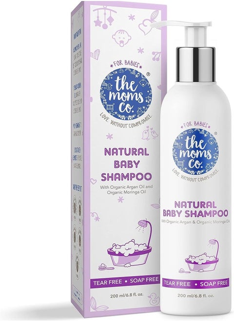 The Moms Co. Tear-Free Natural Baby Shampoo (200ml)