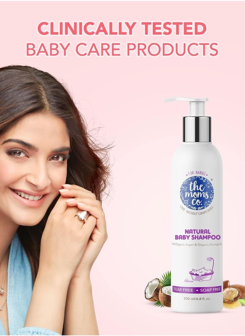 The Moms Co. Tear-Free Natural Baby Shampoo (200ml)