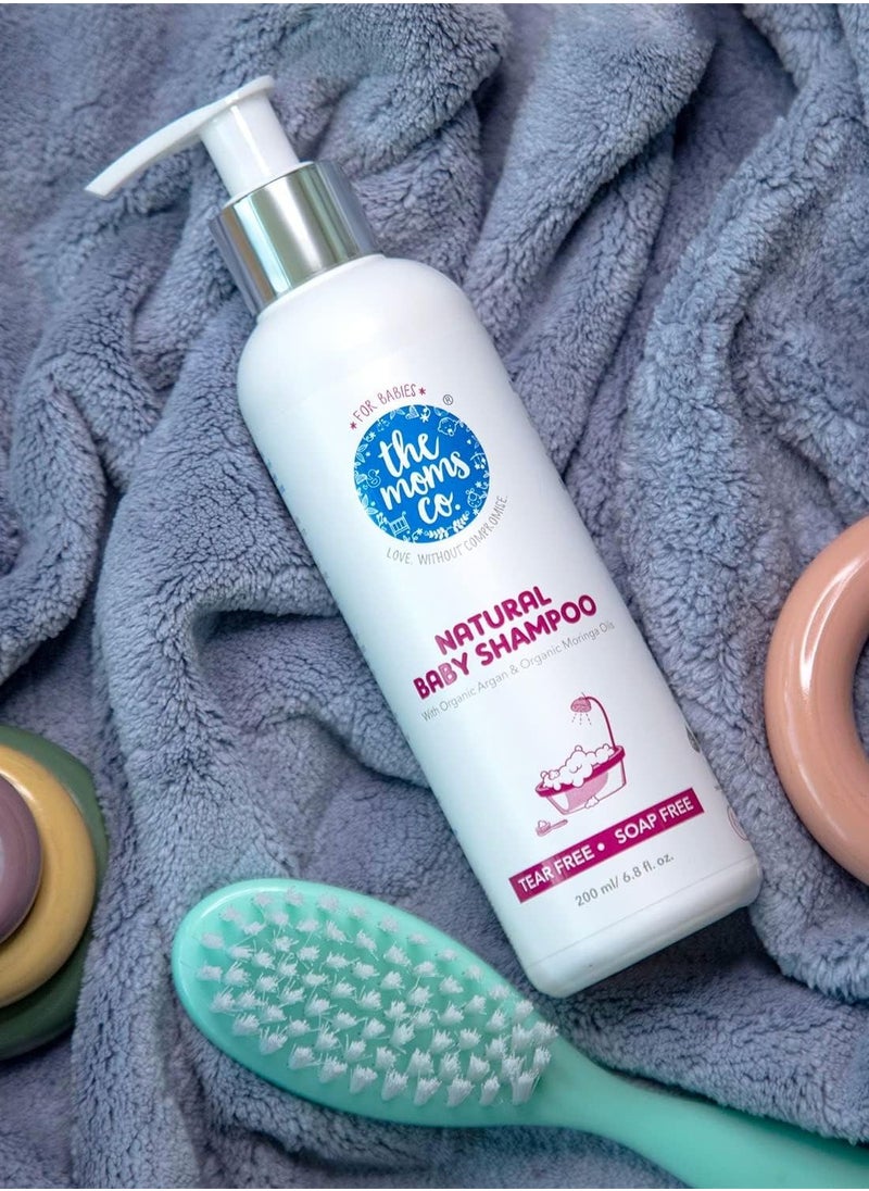 The Moms Co. Tear-Free Natural Baby Shampoo (200ml)