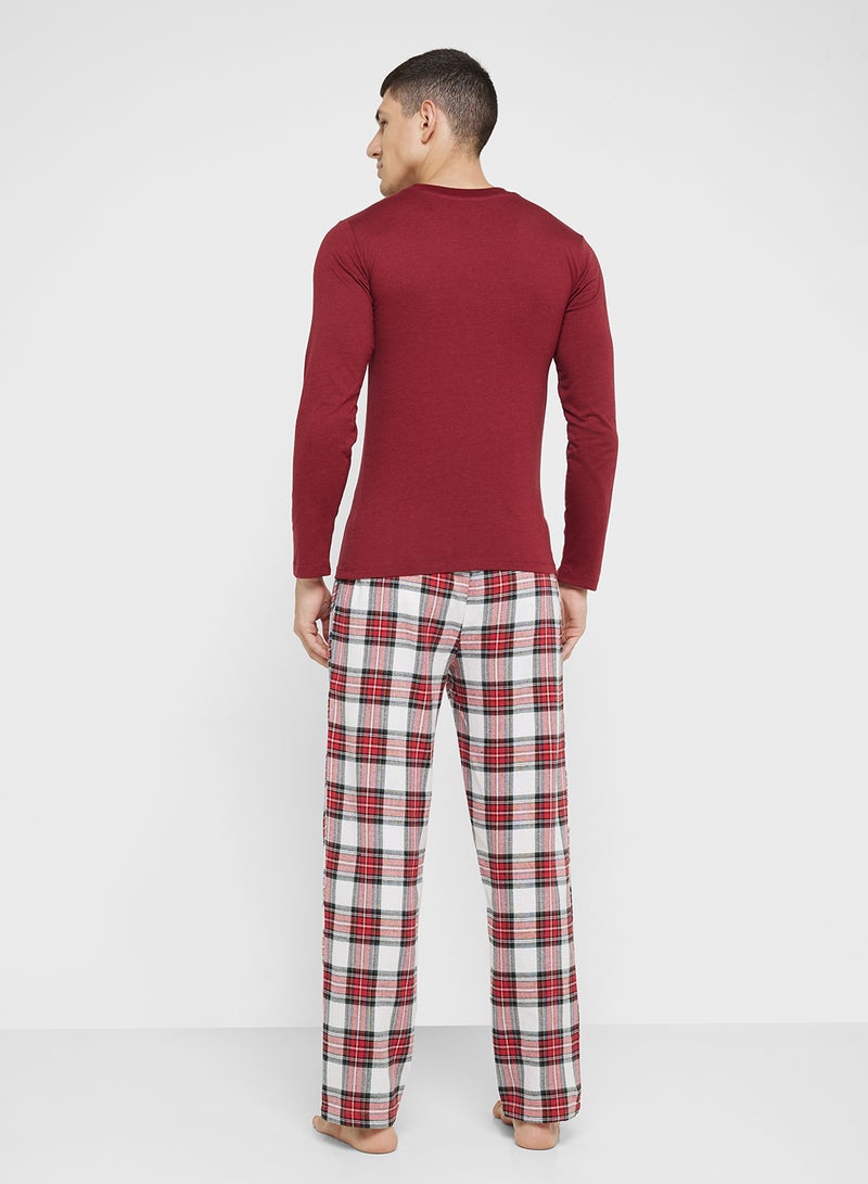 Robert Wood Nightwear T-Shirt & Pants Sets - Image 2
