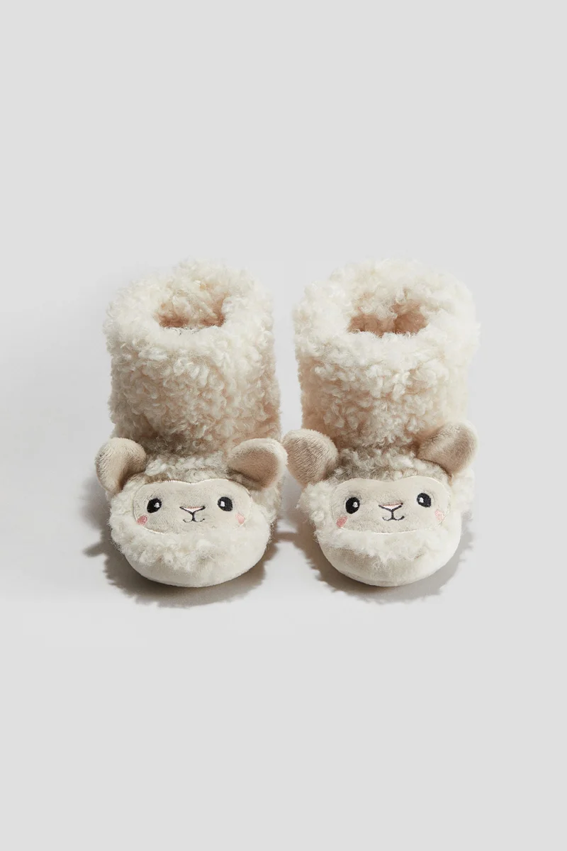 H&M Soft-sole fluffy slippers
