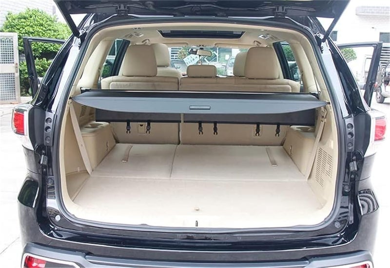 DEMULAX Rear Cargo Cover for Toyota Highlander 2014-2020 - Image 2