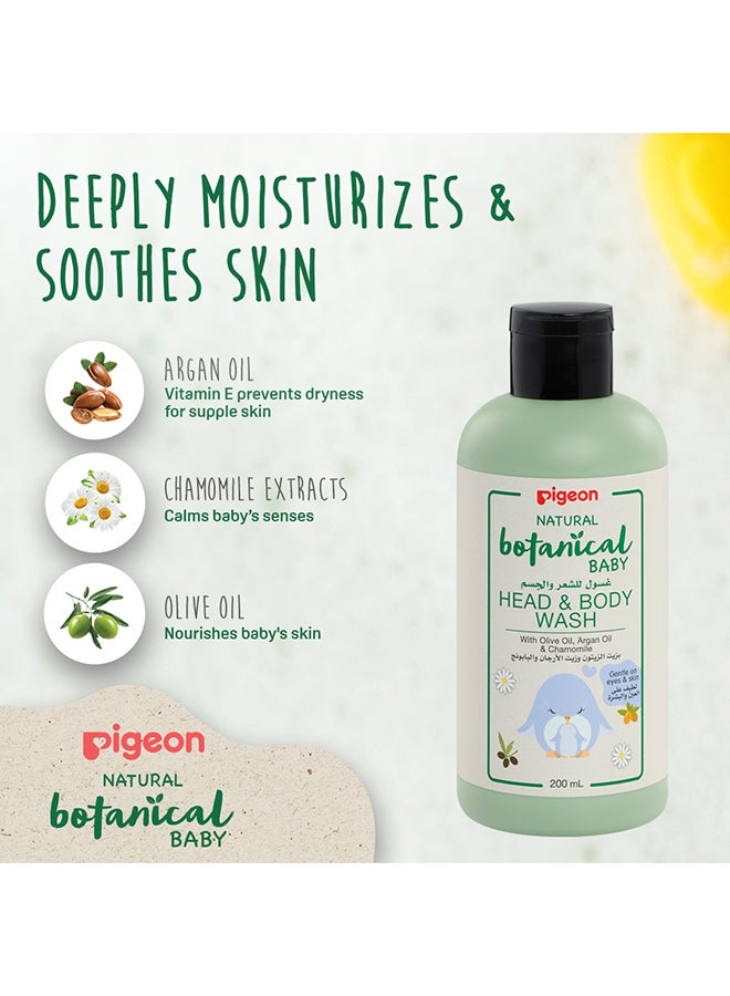 pigeon Natural Botanical Head And Body Wash 200Ml - Image 2