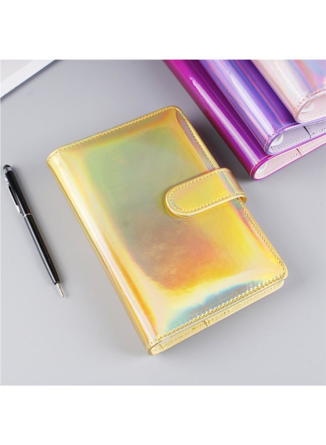 whatever Macaron Notebook Pvc Storage Bag Cash Horse Budget Card Set English Labeling Hand Book Computer - Image 1