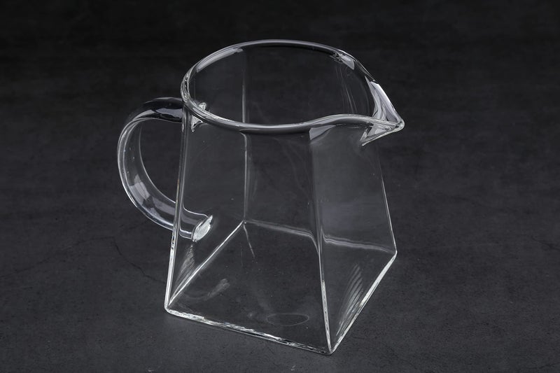 I-MART I-MART Small Glass Pitcher - 12 Ounce Milk, Creamer, Tea Pitcher  - Image 3