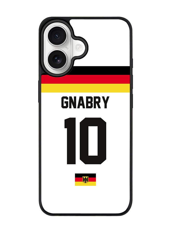 Stylizedd iPhone 17 Case, [Compatible with MagSafe] Slim Magnetic cover Phone Case iPhone 17 -Football - Germany,  Gnabry - Image 1