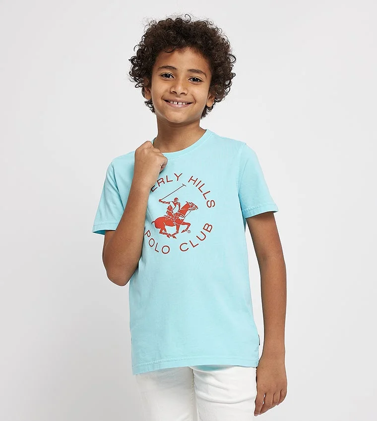 Printed Crew Neck T-Shirt