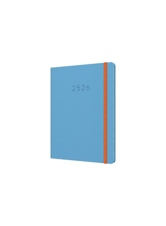 Collins Collins A5 Legacy 12 Month Mid/Academic Year Planner, August 2025-August 2026 Week-to-View Diary- Blue  - Image 1