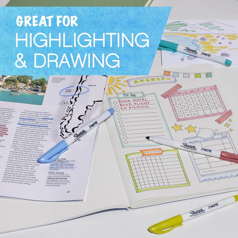 Sharpie S-Note Highlighter Pens - 12 Count - Image 2