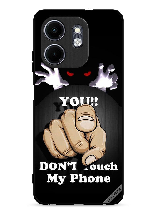 Covernex Infinix Smart 9 4G Protective Case Cover You Don't Touch My Phone - Image 1