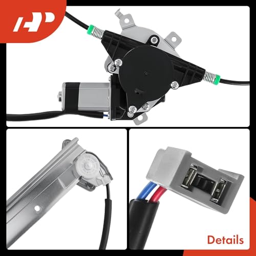 A-Premium Front Right Passenger Side Power Window Regulator with Motor Compatible with Lincoln Town Car 1998-2011, Replace# 3W1Z5423395AA, 6W1Z5423200AA - Image 5