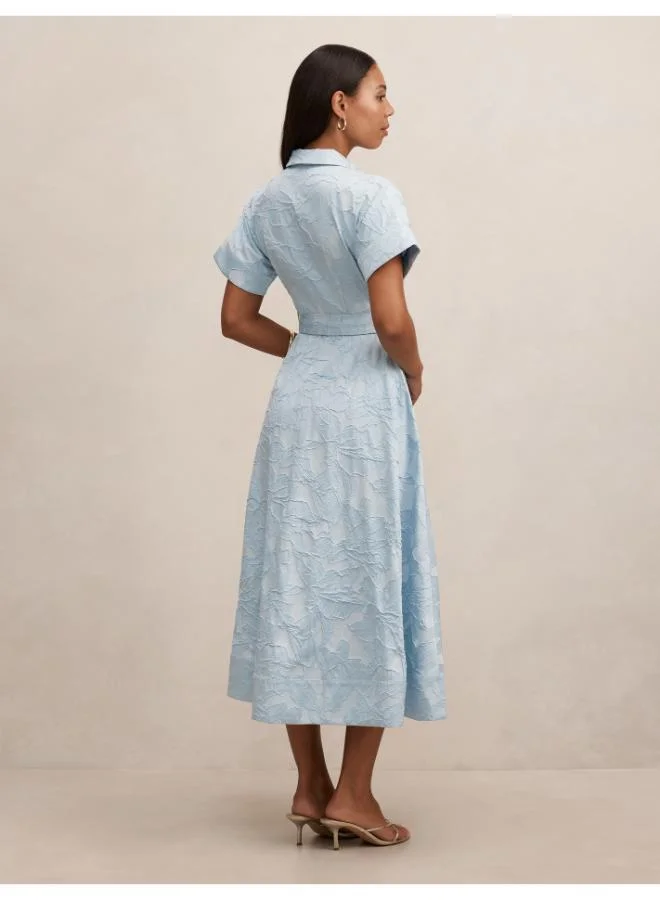 فورايفر نيو Judith Jacquard Shirt Dress