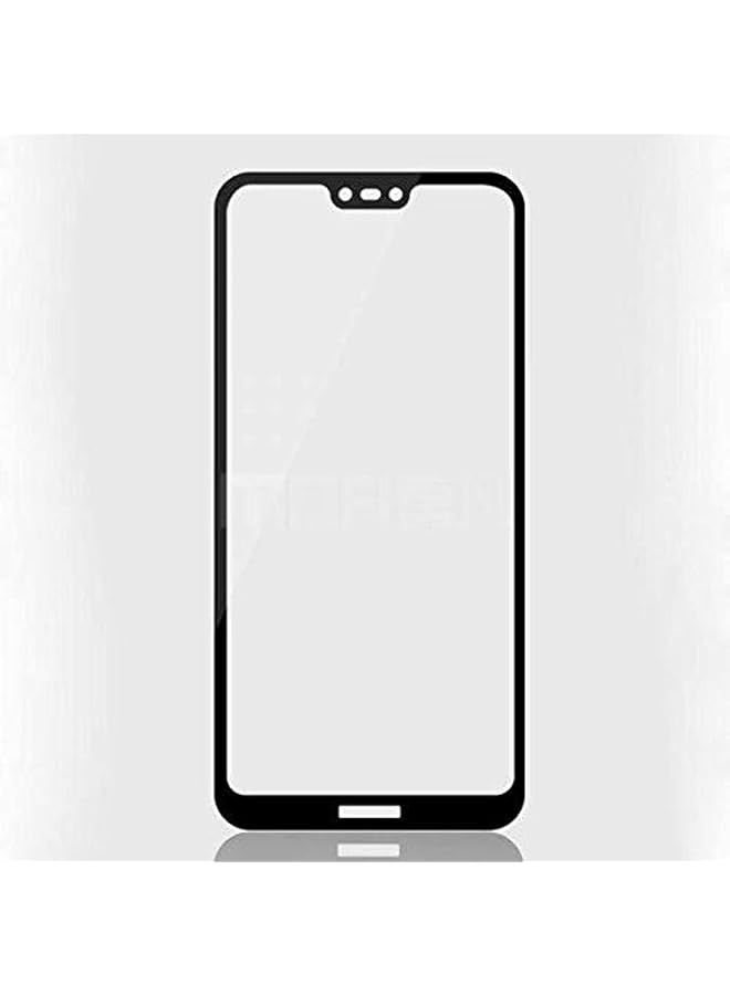 واقي شاشة من الزجاج المقوى المقاوم للصدمات عالي الدقة من أوزون لهاتف هواوي Y9 (2019) هواوي إنجوي 9 بلس، أسود