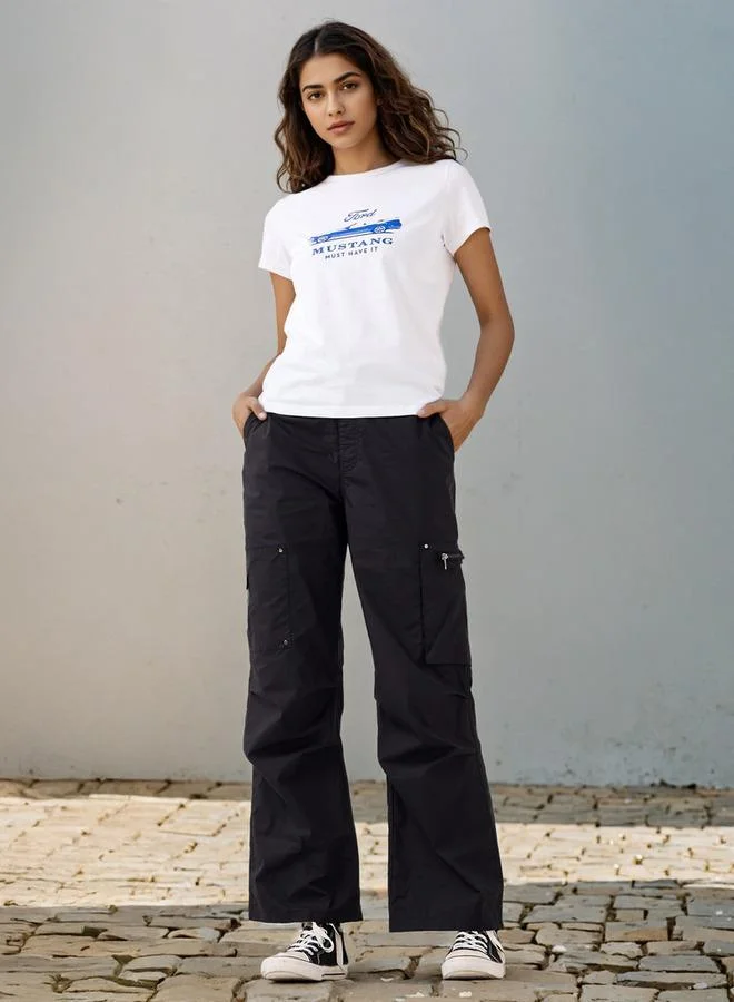 SP Characters Ford Mustang Print T-shirt