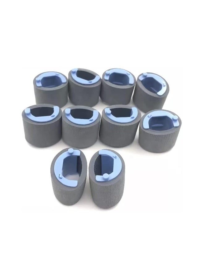 ١٠ قطع من بكرات سحب الورق RL1-1442-000 وRL1-1443 لطابعات HP P1005 وP1006 وP1007 وP1008 وP1009 وP1108 وP1106 وP1102 وP1102W وM1132 وM1213 وM1216 (قطع غيار) - Image 1