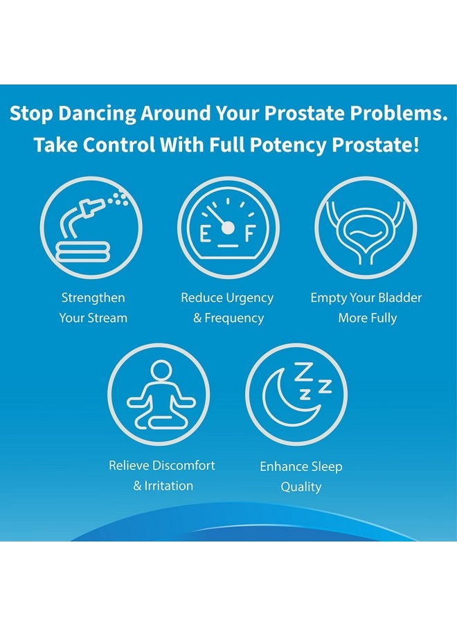 Nugenix - Full Potency Prostate Supplement For Men Clinicalstrength Ingredients Saw Palmetto Helps To Increase Urinary Flow Control Urinary Frequency And Support Prostate Function 60 Capsules - Image 1