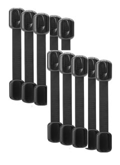 ferepiper 10 Pcs Child Safety Strap Locks For Cabinets And Drawers  - Image 1