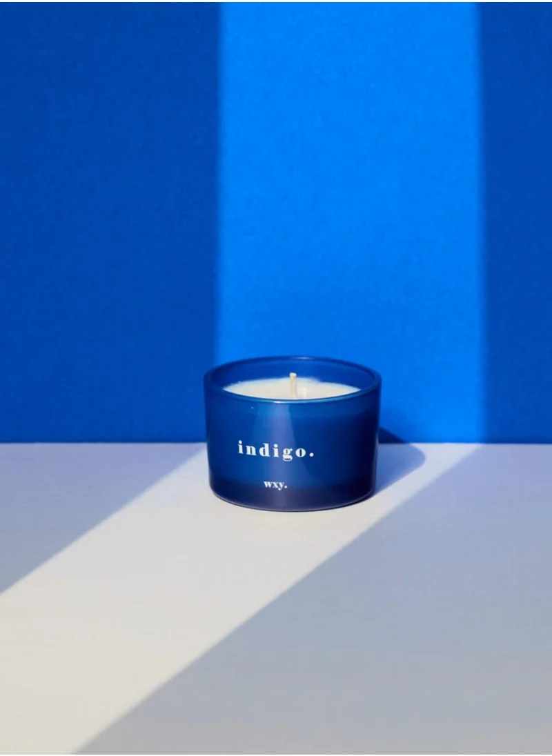 WXY Classic 3oz Candle – Indigo  Rosemary & Juniper  Luxury Scented Candle in Glass Base – Perfect for Gifting