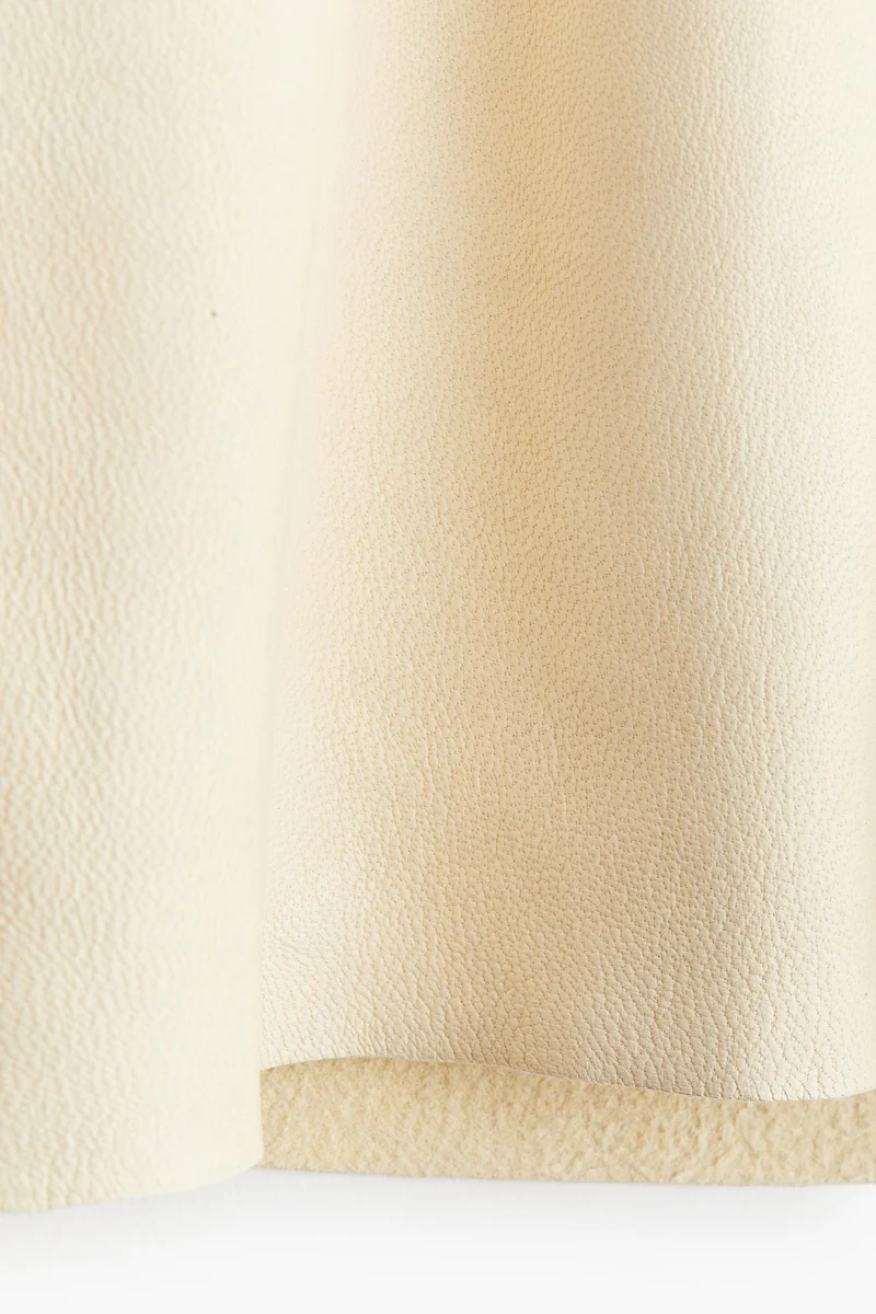 H&M Leather pull-on shorts