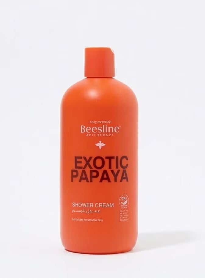 Beesline Apitherapy Beesline Exotic Papaya Shower Cream - 750ml - Image 1