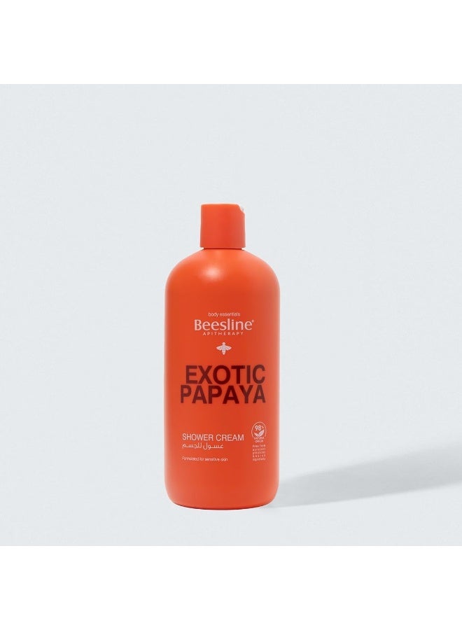 Beesline Apitherapy Beesline Exotic Papaya Shower Cream - 750ml - Image 2