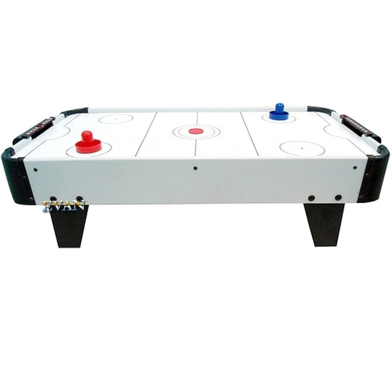 VIKINGS Lagertha Wooden Indoor Air Hockey Game Table Top Toy for Kids, Big Size 80 x 42 x 23.5 cm, Multi Color - Image 1